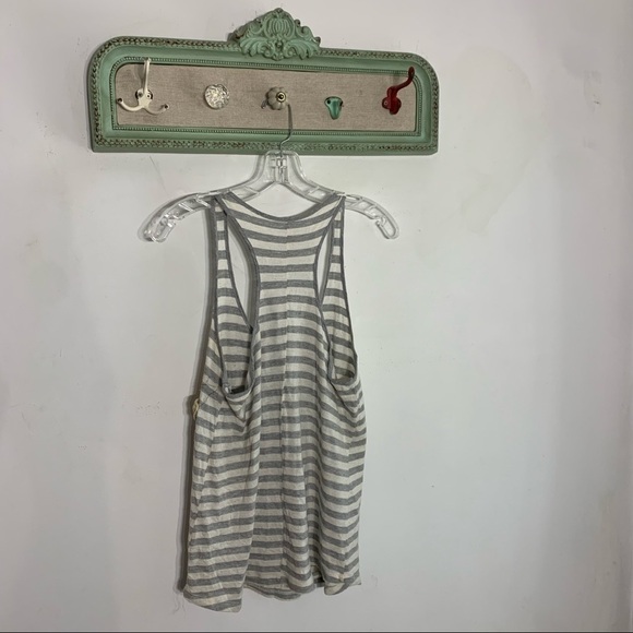 Boho Appliqué Artisanal striped tank top women’s medium - Picture 4 of 5